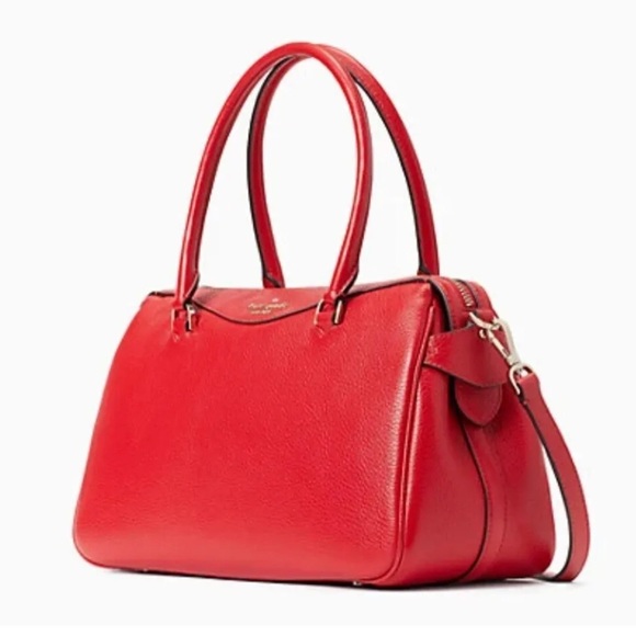 Kate Spade Mimi Satchel Candied Cherry Red - Picture 2 of 4